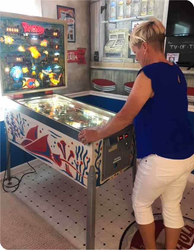 Pepsi Pinball Bedroom at The Sweet Escape — Orlando vacation rental