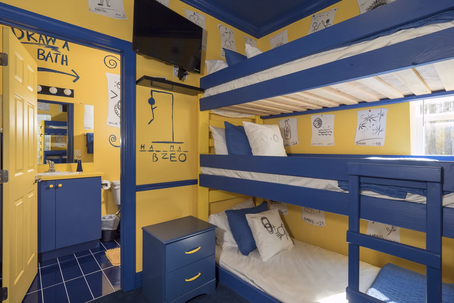 Pictionary Bedroom at Great Escape Lakeside — Orlando vacation rental