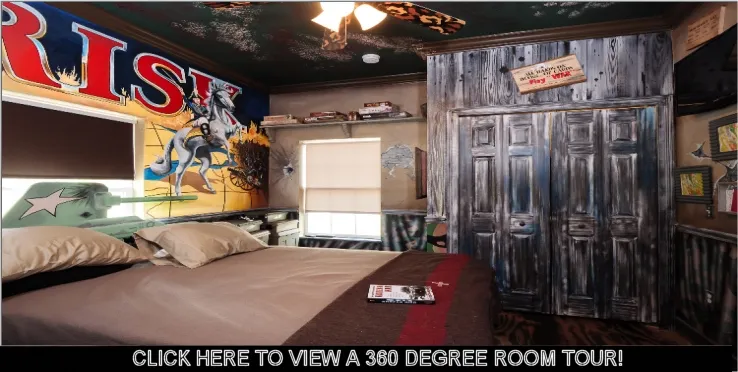 Risk Bedroom at Great Escape Parkside — Orlando vacation rental