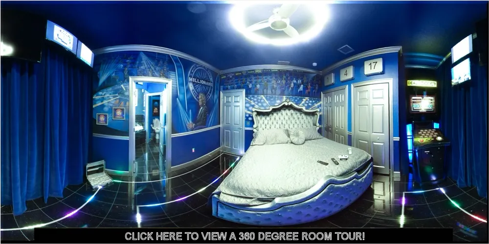 TV Game Show Bedroom at Great Escape Parkside — Orlando vacation rental