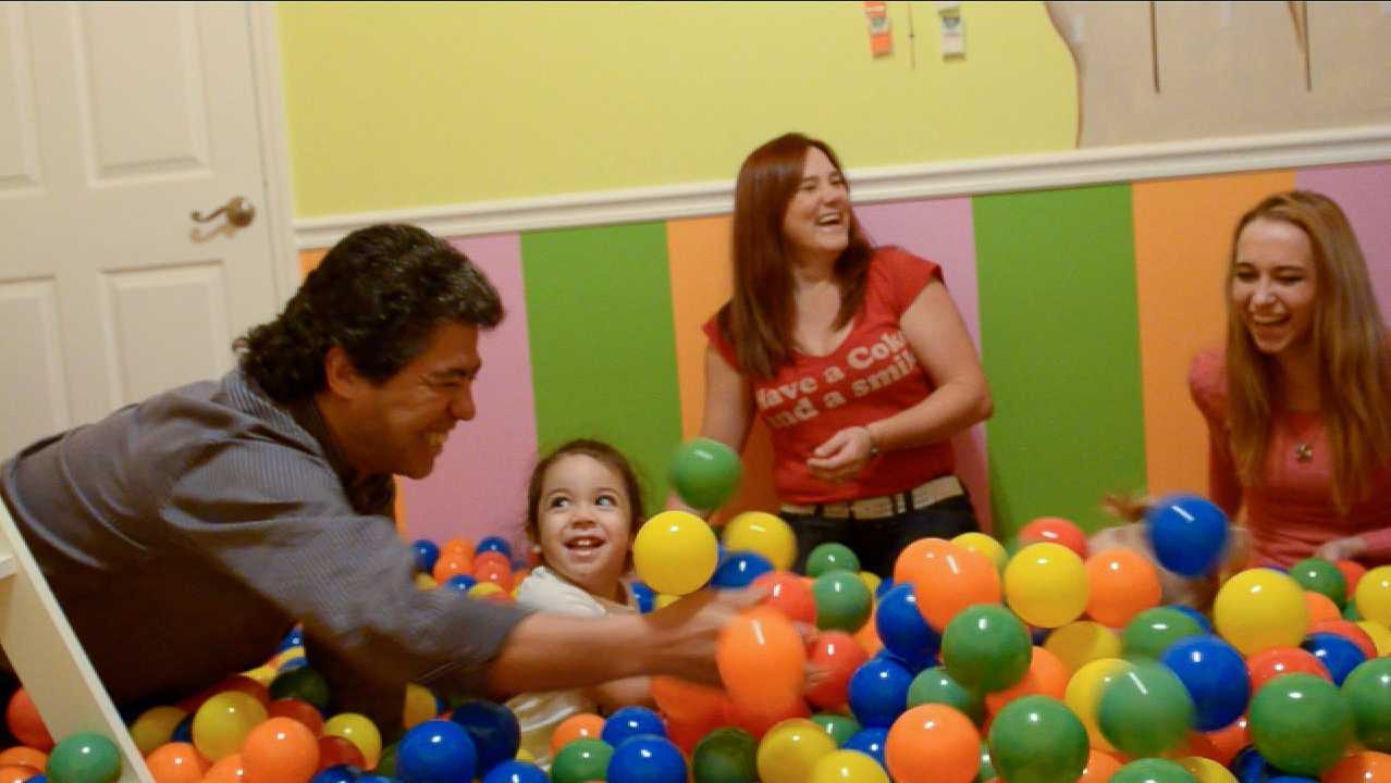 Lollipop Ballpit Bedroom at The Sweet Escape — Orlando vacation rental