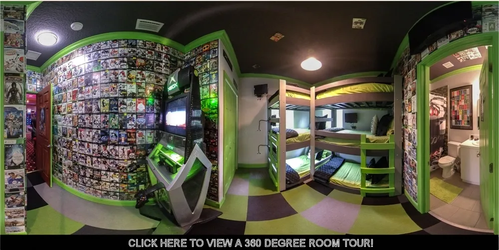 Xbox/PlayStation Bedroom at Great Escape Parkside — Orlando vacation rental