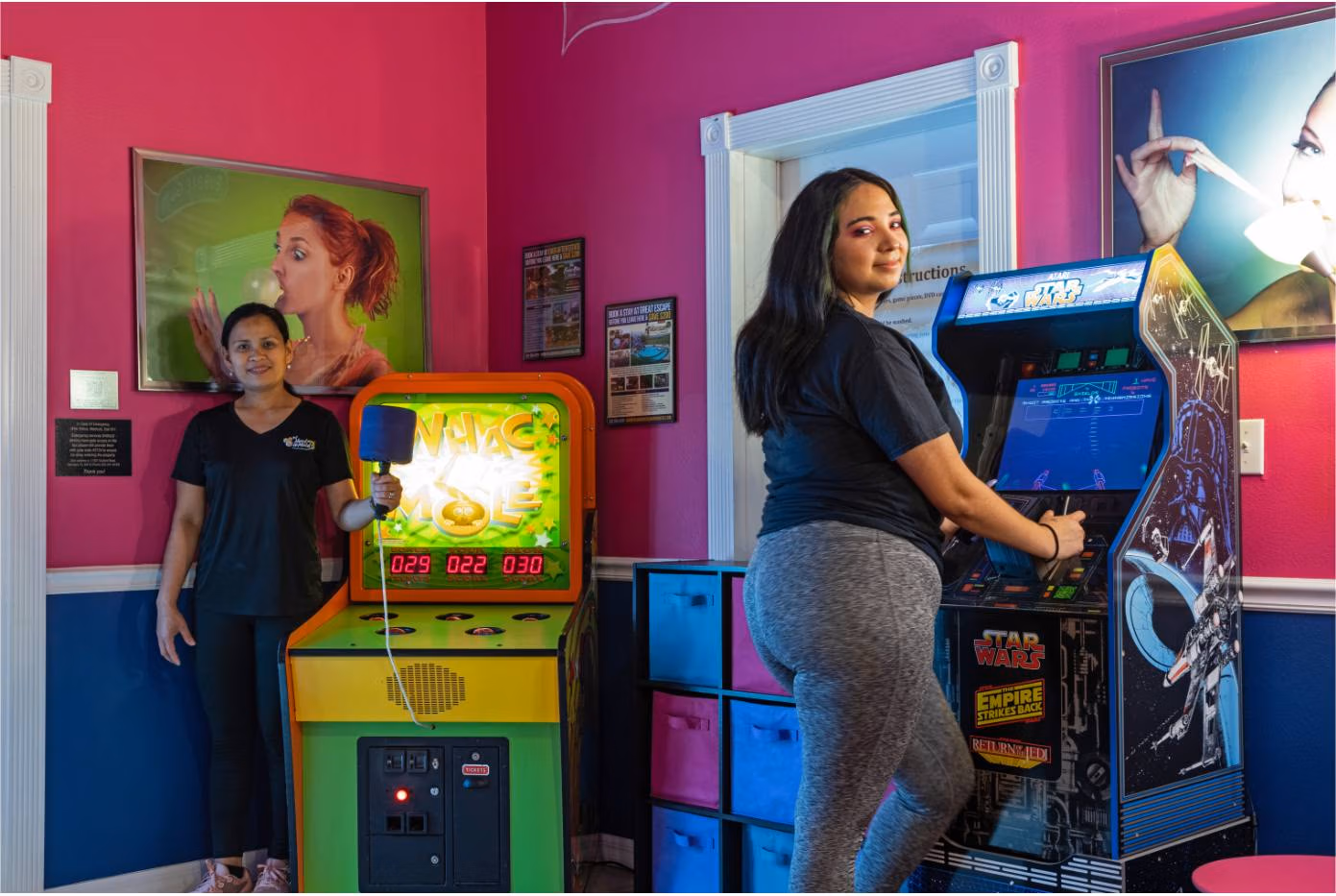 Bubble Gum Living Room at The Sweet Escape — Orlando vacation rental